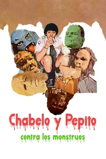 Póster de Chabelo y Pepito contra los monstruos