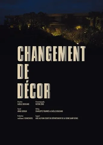 Póster de Changement de décor