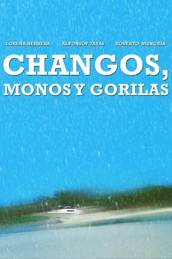 Póster de Changos, monos y gorilas