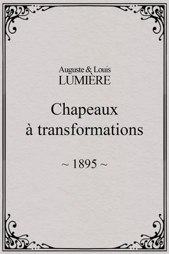 Póster de Chapeaux à transformation