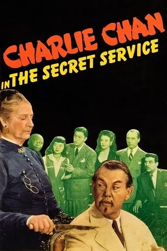 Póster de Charlie Chan en el servicio secreto (1944) con Mantan Moreland como Birmingham Brown