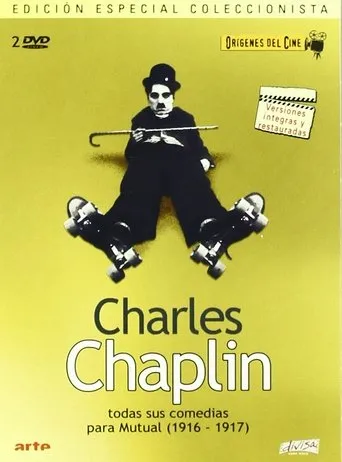 Póster de Charlie Chaplin at Mutual Studios I