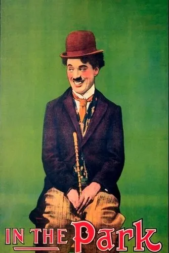 Póster de Charlot en el parque (1915) con Ernest Van Pelt como Sausage Seller