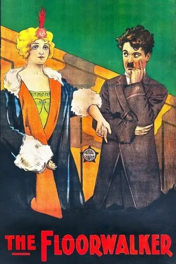 Póster de Charlot encargado de bazar