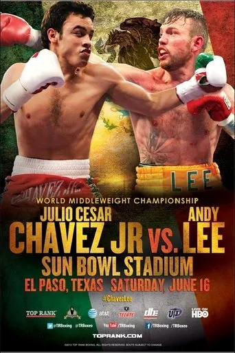 Póster de Chavez Jr. vs Lee