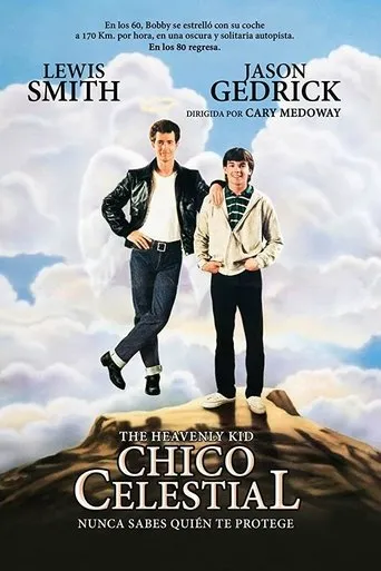 Póster de Chico celestial (1985) con Jason Gedrick como Lenny Barnes