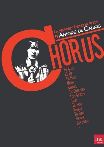 Póster de Chorus : La première émission Rock d'Antoine de Caunes