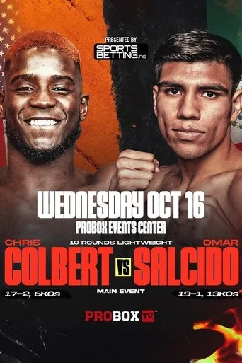 Póster de Chris Colbert vs. Omar Salcido