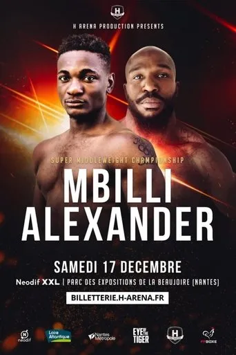 Póster de Christian Mbilli vs. Vaughn Alexander
