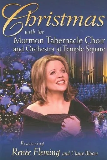 Póster de Christmas with the Mormon Tabernacle Choir and Orchestra at Temple Square featuring Renee Fleming and Claire Bloom