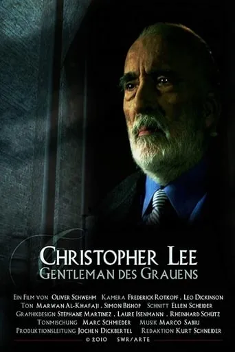 Póster de Christopher Lee - Gentleman des Grauens