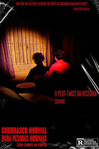 Póster de Churrasco Normal Para Pessoas Normais (Com Carnes ao Ponto)