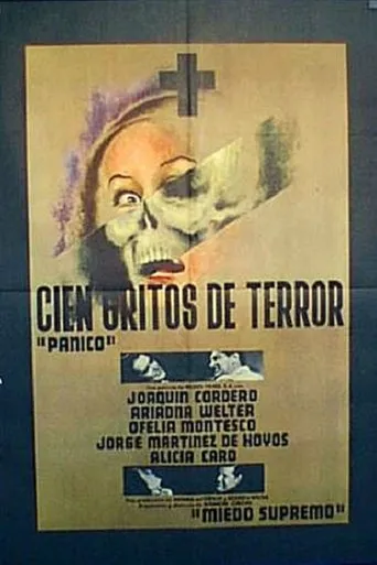 Póster de Cien gritos de terror