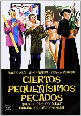 Póster de Ciertos pequeñísimos pecados (Cuentos atrevidos para algunas ocasiones) (1976) con Bryan Rostron como amico di Cristina (episodio Il Cavalluccio Svedese)