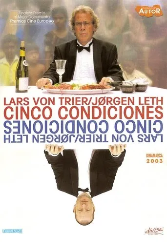 Póster de Cinco condiciones (2003) con Jan Nowicki como Man with Jacket (from Notater om kærligheden) ( segment Cartoon)