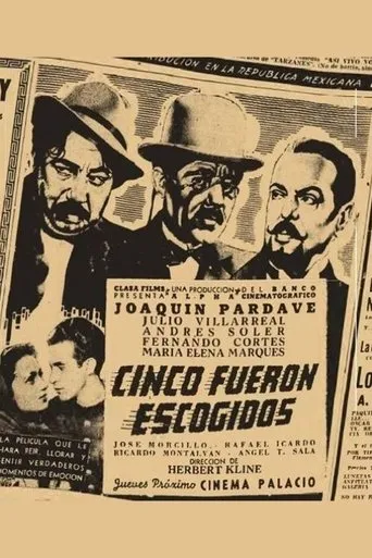 Póster de Cinco fueron escogidos