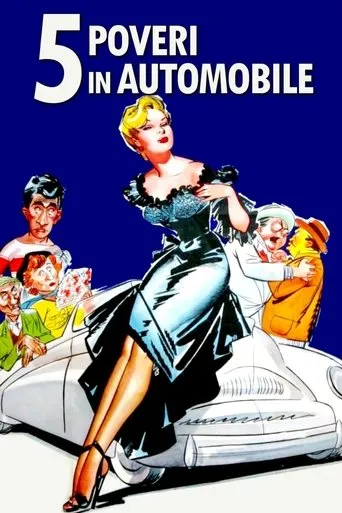 Póster de Cinque poveri in automobile