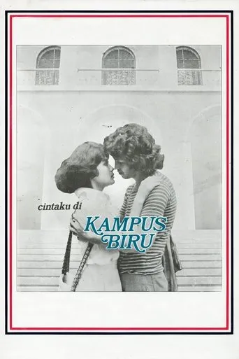 Póster de (Cintaku di) Kampus Biru