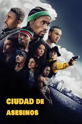 Póster de Ciudad de asesinos (2020) con Eiza González como Lucinda Benoit