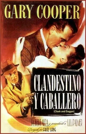 Póster de Clandestino y caballero (1946) con Yola d'Avril como First Nurse