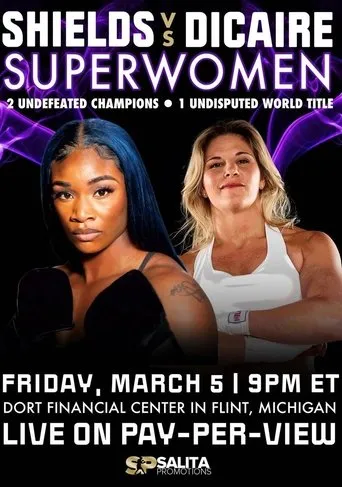 Póster de Claressa Shields vs. Marie-Eve Dicaire