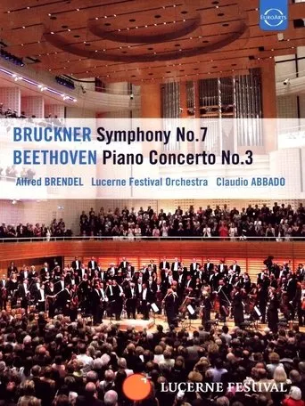 Póster de Claudio Abbado und Alfred Brendel - Beethovens Klavierkonzert Nr. 3 und Bruckners Sinfonie Nr. 7