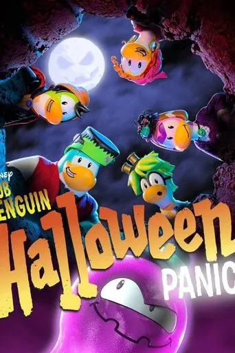Póster de Club Penguin Halloween Panic!