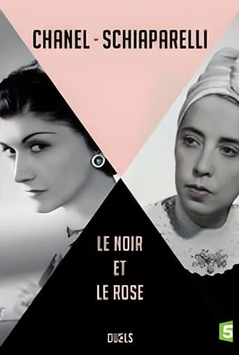 Póster de Coco Chanel et Elsa Schiaparelli, le noir et le rose