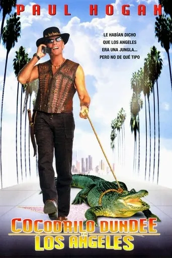 Póster de Cocodrilo Dundee en Los Ángeles