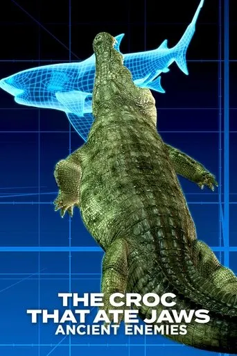 Póster de Cocodrilos que comen tiburones: Antiguos enemigos (2022) con Dan Nachtrab