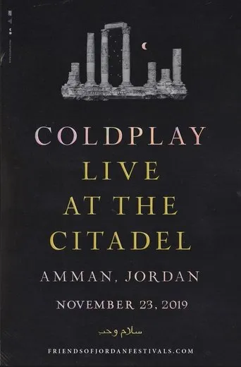 Póster de Coldplay: Live in Jordan (Sunset Performance)