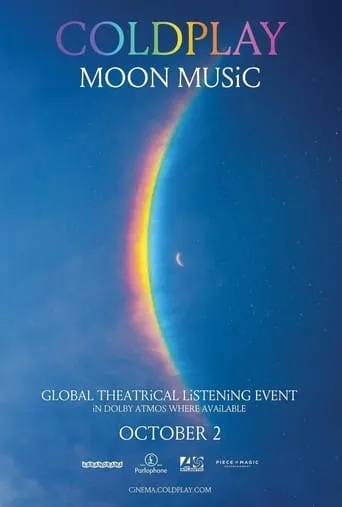 Póster de Coldplay: Moon Music - Global Theatrical Listening Event