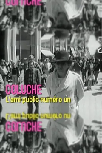 Póster de Coluche, l'ami public numéro un