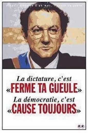 Póster de Coluche, la France a besoin de toi !