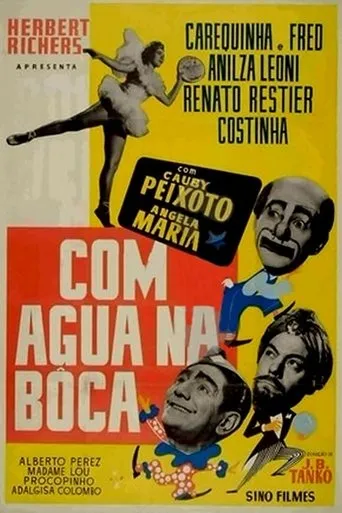 Póster de Com Água na Boca