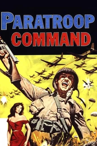 Póster de Comando paracaidista (1959) con Robert Conrad como Art (uncredited)