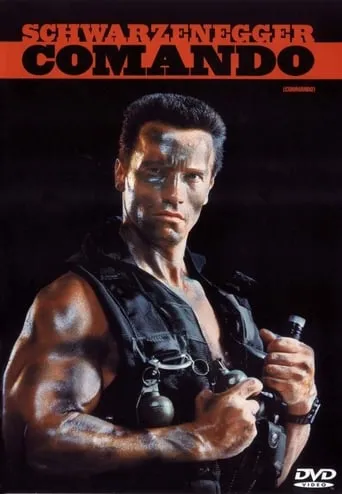 Póster de Comando (1985) con Matt Landers como Fred
