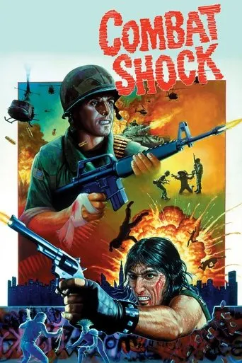 Póster de Combat Shock (Fuerza en combate) (1986) con Michael Tierno como Mike - Junkie