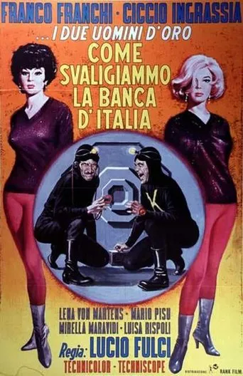 Póster de Come svaligiammo la Banca d'Italia