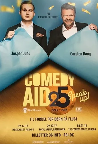 Póster de Comedy Aid 2017