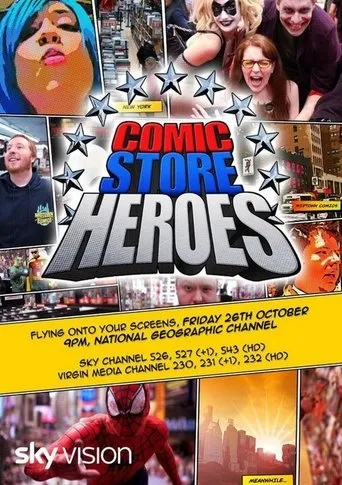 Póster de Comic Store Heroes