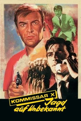Póster de Comisario X (1966) con Maria Perschy como Joan Smith
