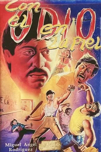 Póster de Con el odio en la piel