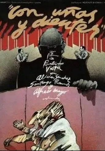 Póster de Con uñas y dientes