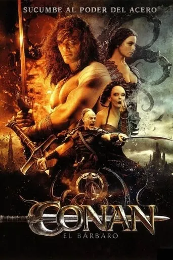 Póster de Conan, el bárbaro (1982) con Nadiuska como Conan's Mother