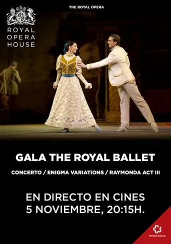 Póster de Concerto / Enigma Variations / Raymonda Act III (Royal Ballet)