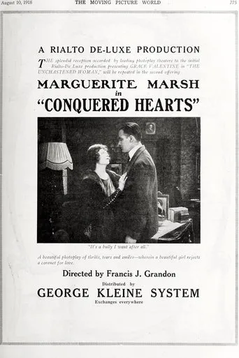 Póster de Conquered Hearts
