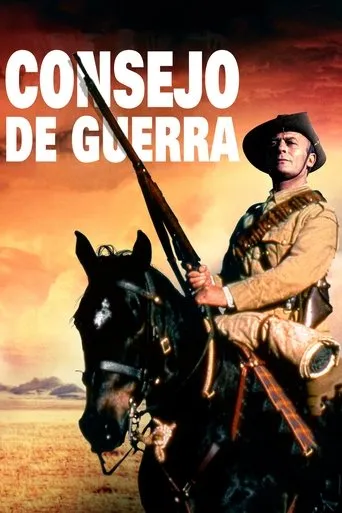 Póster de Consejo de guerra (1980) con Jack Thompson como Major J.F. Thomas