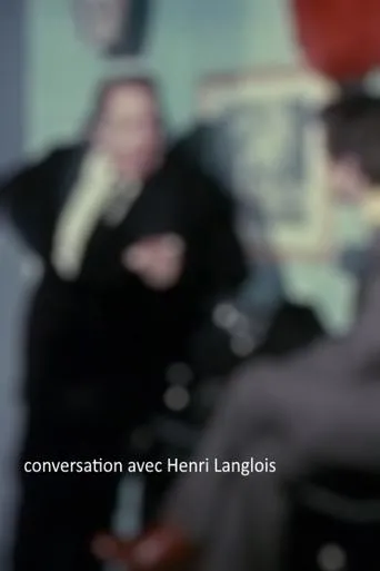 Póster de Conversation avec Henri Langlois