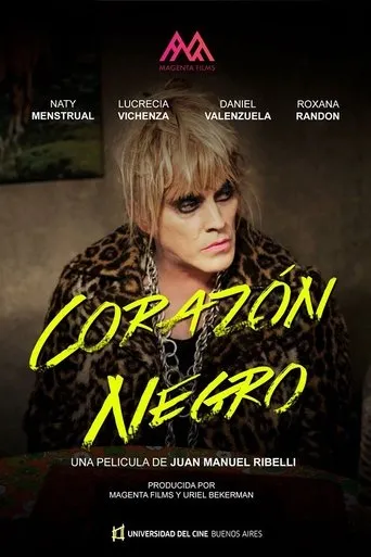 Póster de Corazón negro